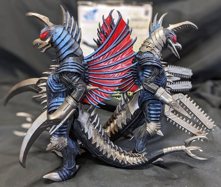 FWガイガン＆強化ガイガン（バンダイ）＆ゴジラ（バンプレスト