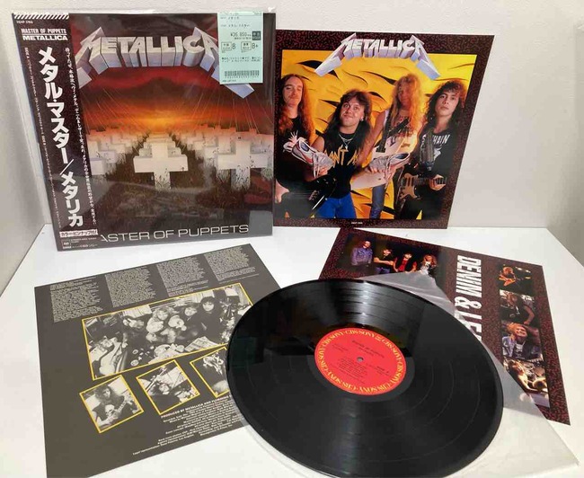 メタリカ】中古レコードがまとまって入荷いたしました。 : ディスク