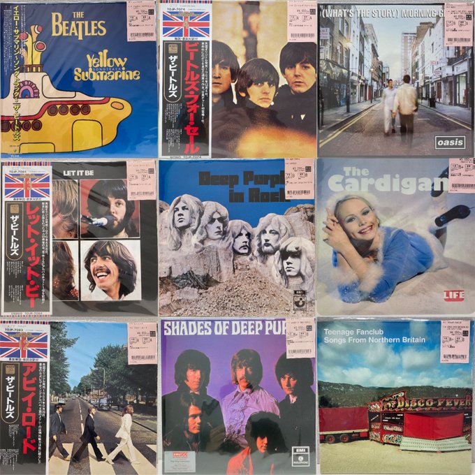 10/14(火) ROCK中古レコード新入荷情報】美品多数！！ ロック王道