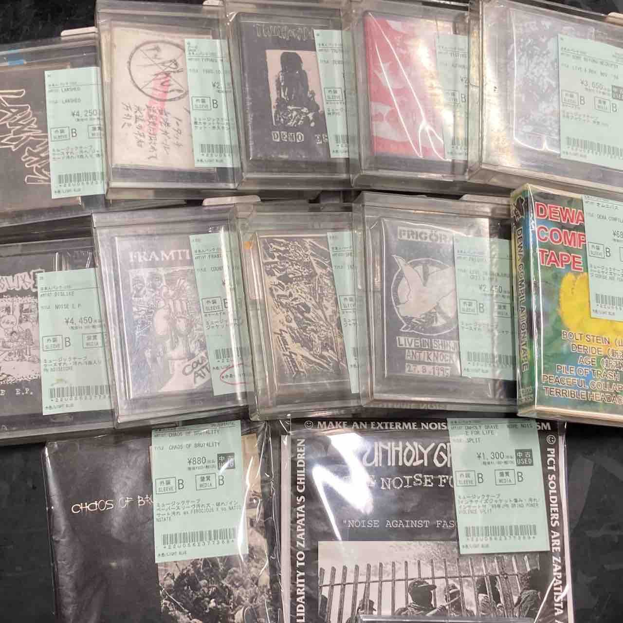 中古カセットが入荷!! : ディスクユニオン新宿パンクマーケット