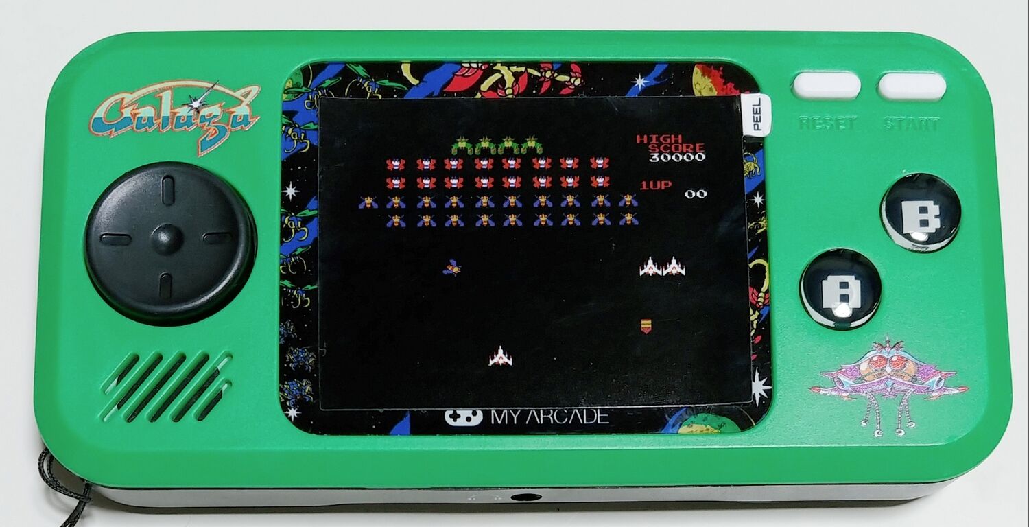 懐かしい3つのゲームが遊べる！ マイアーケード ポケットプレイヤー