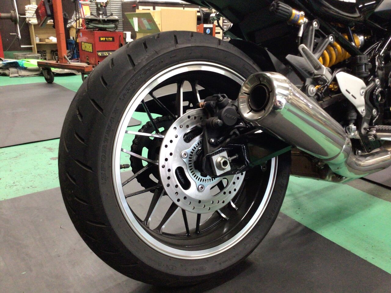 千葉北2りんかん】S様 Z900RS ゲイルスピード換装！！ : 2