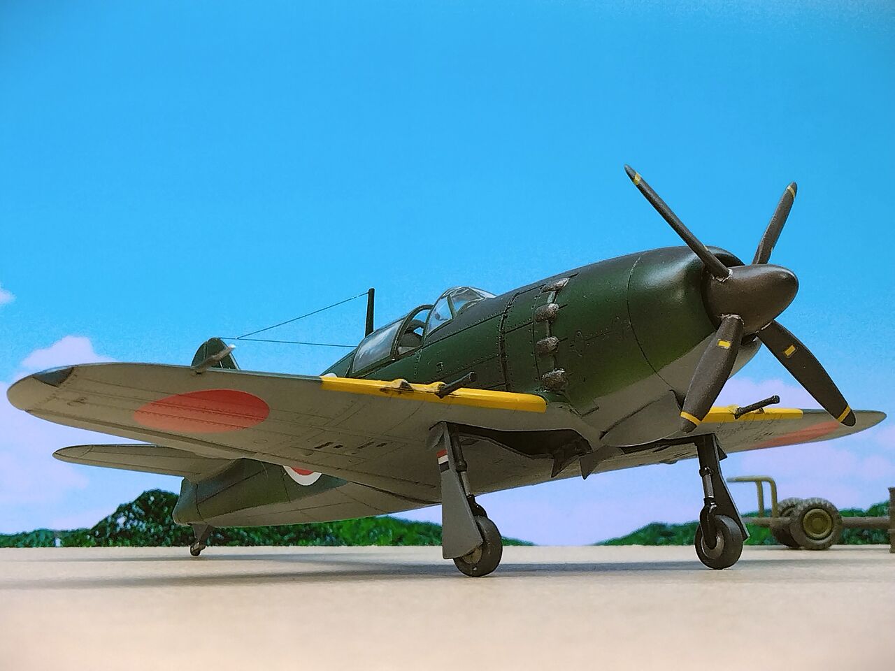 ニチモ 1/72 日本海軍 局地戦闘機 「雷電」（JACK） : 常磐重工 -JOBAN