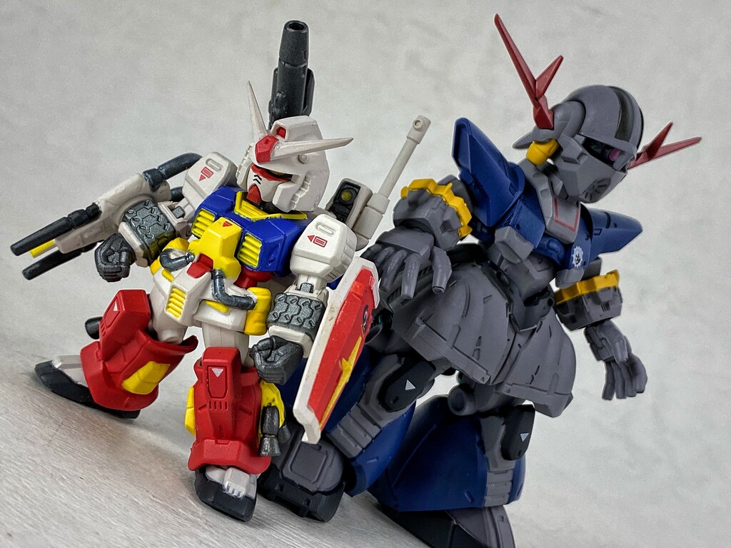 FW GUNDAM CONVERGE CORE パーフェクトガンダム&パーフェクトジオング