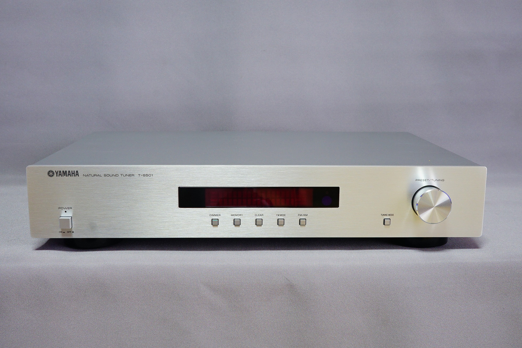 ワイドFM / AM チューナー「YAMAHA T-S501」のレビュー : 趣味の「写真