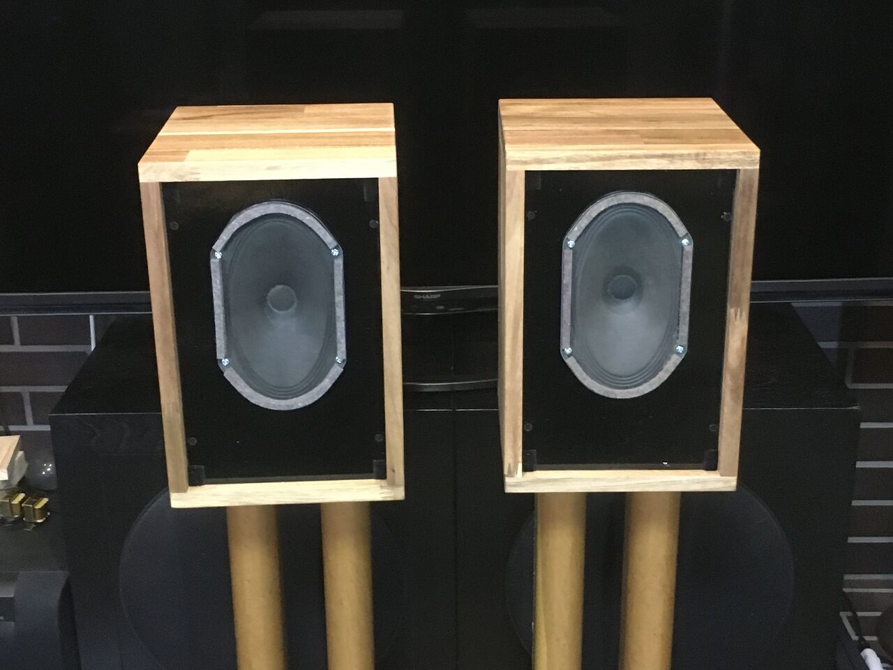 西独 Telefunken ビンテージ録音モニターMagnetophonスピーカー ペア