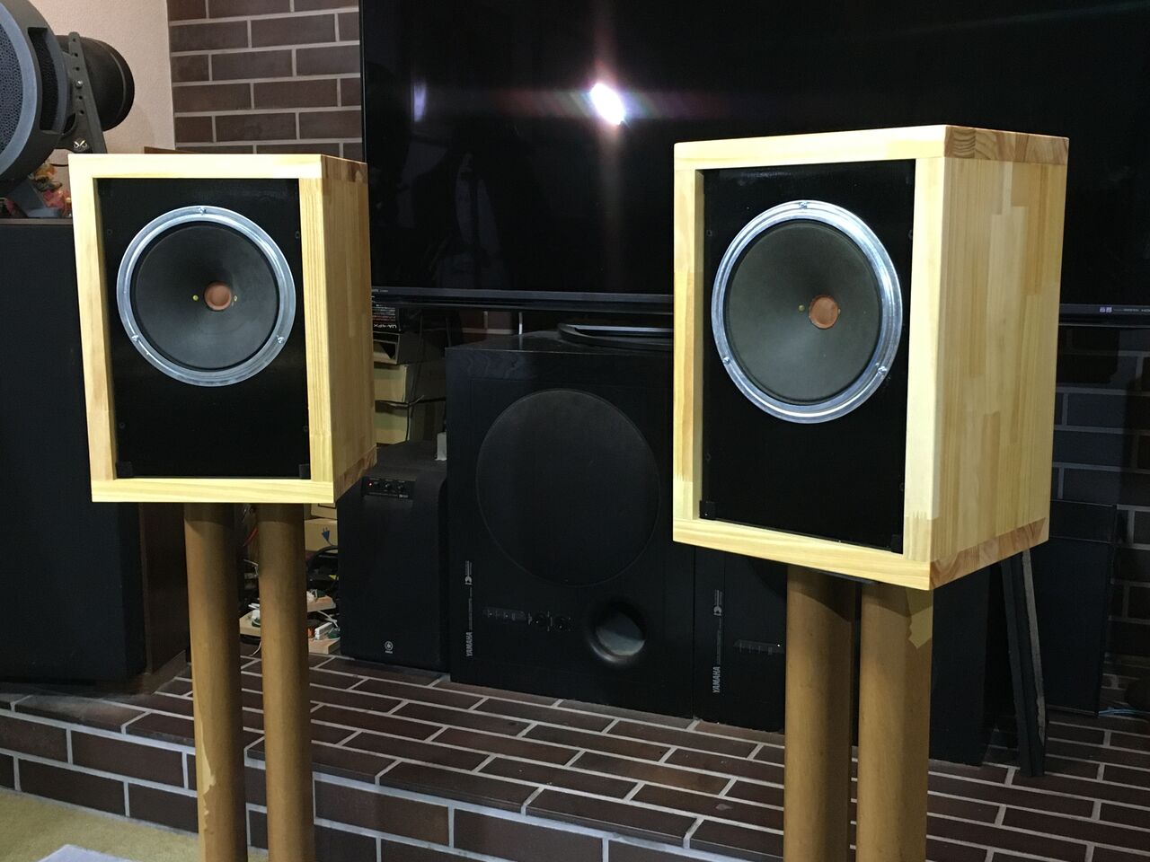 チェコスロバキア TESLA ビンテージ20cmフルレンジARO511システム