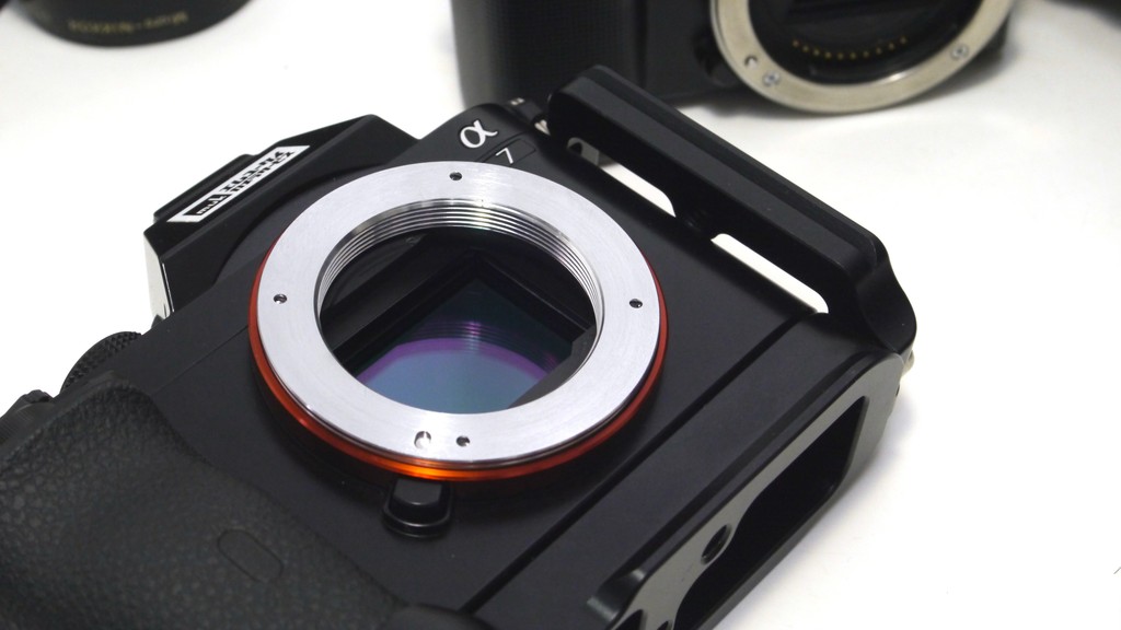 薄型M42マウントアダプタ ソニーEマウントと富士Xマウント用とマイクロ