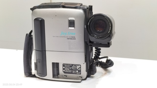 1996/平成8/HITACHI/VM-H200L/Hi8/Joy&free/はなれワザ/カメラ分離型
