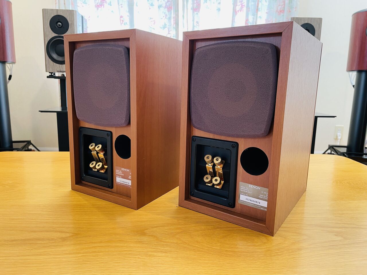 DENON デノン SC-201S スピーカー ペア同番 美品 2WAY 音質良 DENON