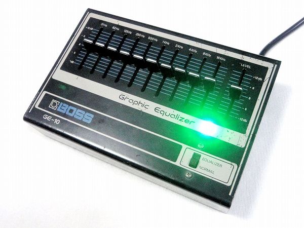 BOSS GRAPHIC EQUALIZER GE-10 - Pure Tone ELITE MODIFY - : ソリッド