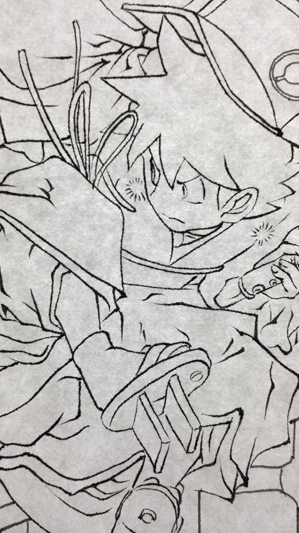 ポケモン 浮世絵木版画 対決かびごん ポケモン 浮世絵木版画 対決かび