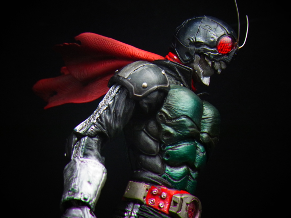 リペイント改造】 仮面ライダー新1号 : きんけつほびーらいふ。
