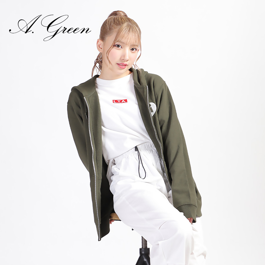 受注期間限定！芹澤もあコラボ企画！コラボZIPパーカー◇芹澤もあ