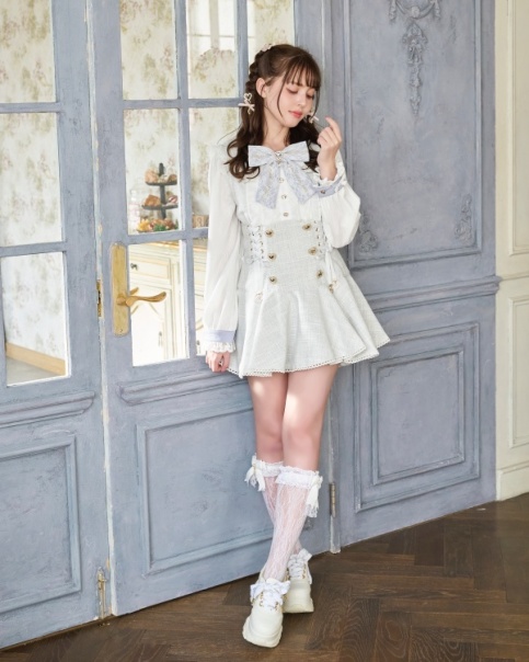 メッセージリボンツイードセットアップ ｜ LIZ LISA（リズリサ）公式