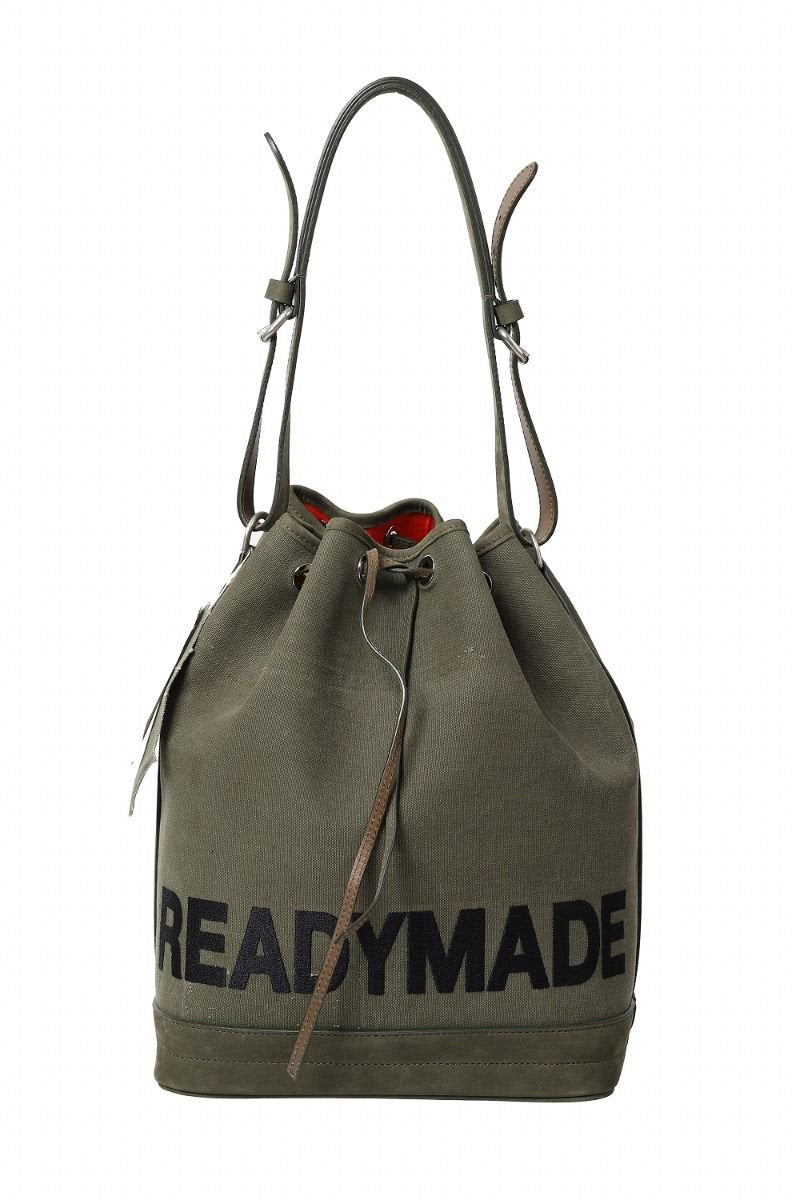 READYMADE DRAWSTRING BAG (KHAKI) - レディメイドの公式通販 - LOOM