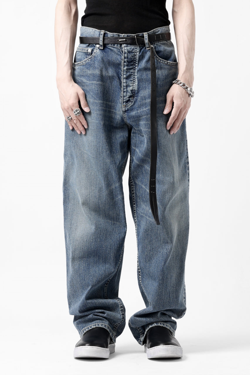 ISAMU KATAYAMA BACKLASH JEANS-WIDETAPER / 13oz STRETCH DENIM