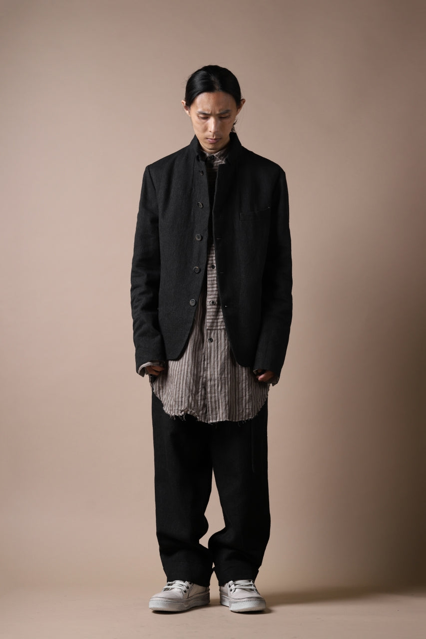 forme d'expression 5B Cropped Jacket (Off Black)の商品ページ