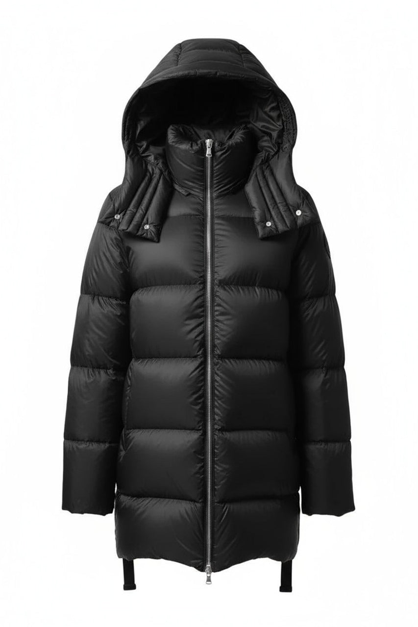 Shop Online - A.F ARTEFACT DUVET-VERTICAL DOWN JACKET (BLACK