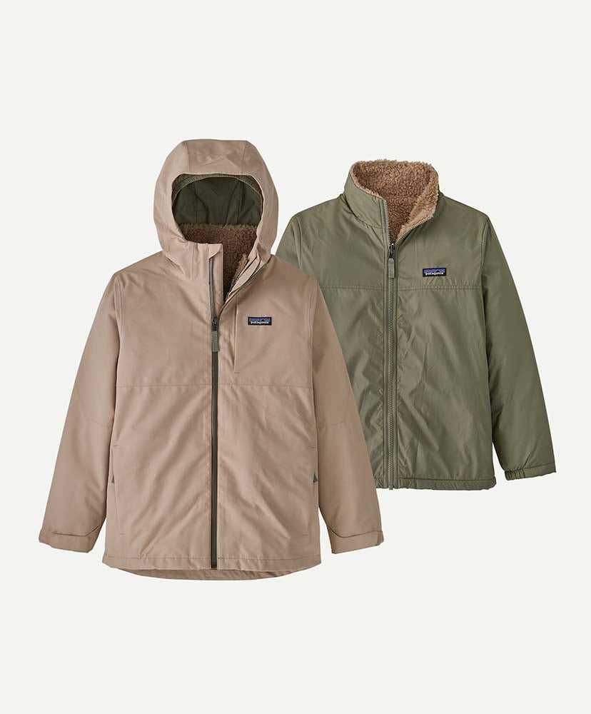 Kids' 4-in-1 Everyday Jacket(XL(KID'S) BLK/ブラック): Patagonia