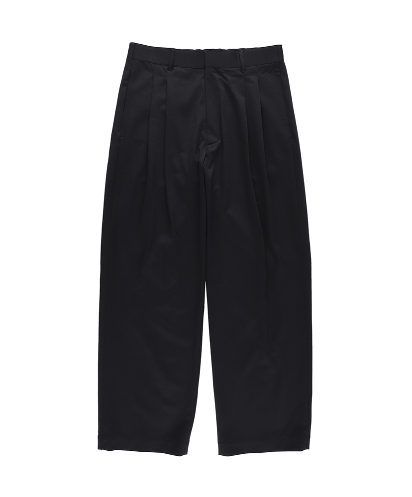 36G Wool Trousers(L(MEN) Black/ブラック): KANEMASA PHIL.