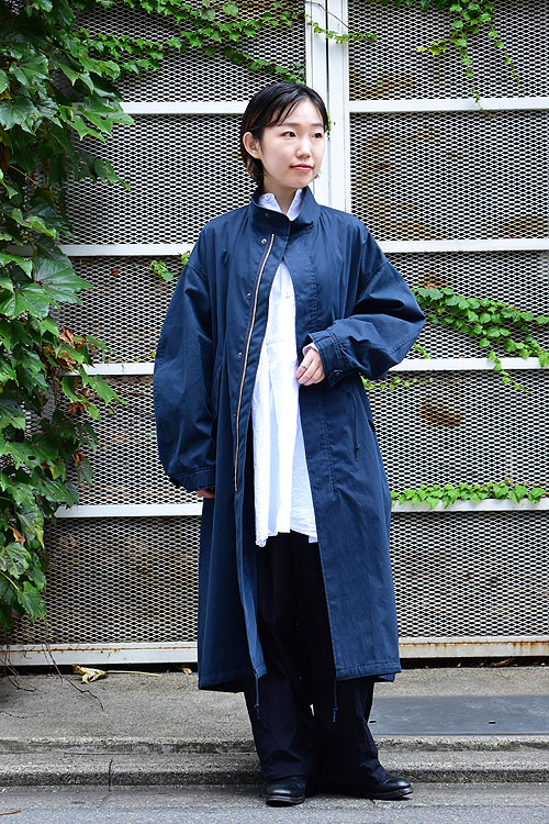 LOEFF / スタンドカラーミリタリーコート (1981Lady's)