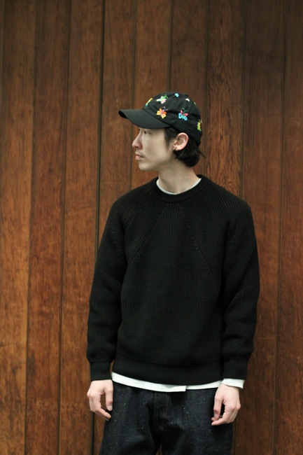 BATONER[バトナー] Signature Crew Neck / Signature Drivers Knit