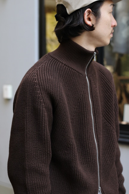 BATONER[バトナー] Signature Crew Neck / Signature Drivers Knit