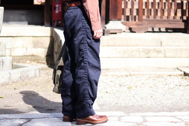 kolor/BEACON [カラービーコン] 23SS パッカリングパンツ