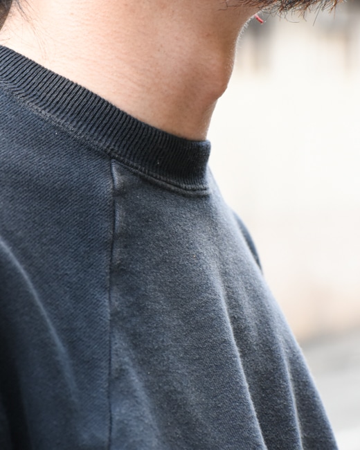 A.PRESSE Vintage Sweatshirt [Black]