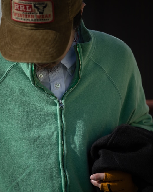 MAATEE&SONS VINTAGE JIP スエット [Green]