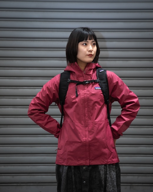 Patagonia Women's Torrentshell 3L Rain Jacket [マリオンレッド