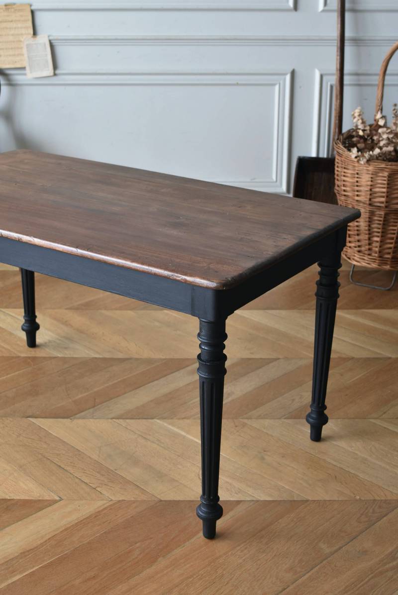 アンティークテーブル.85 フランスアンティーク家具 ダイニングテーブル 机