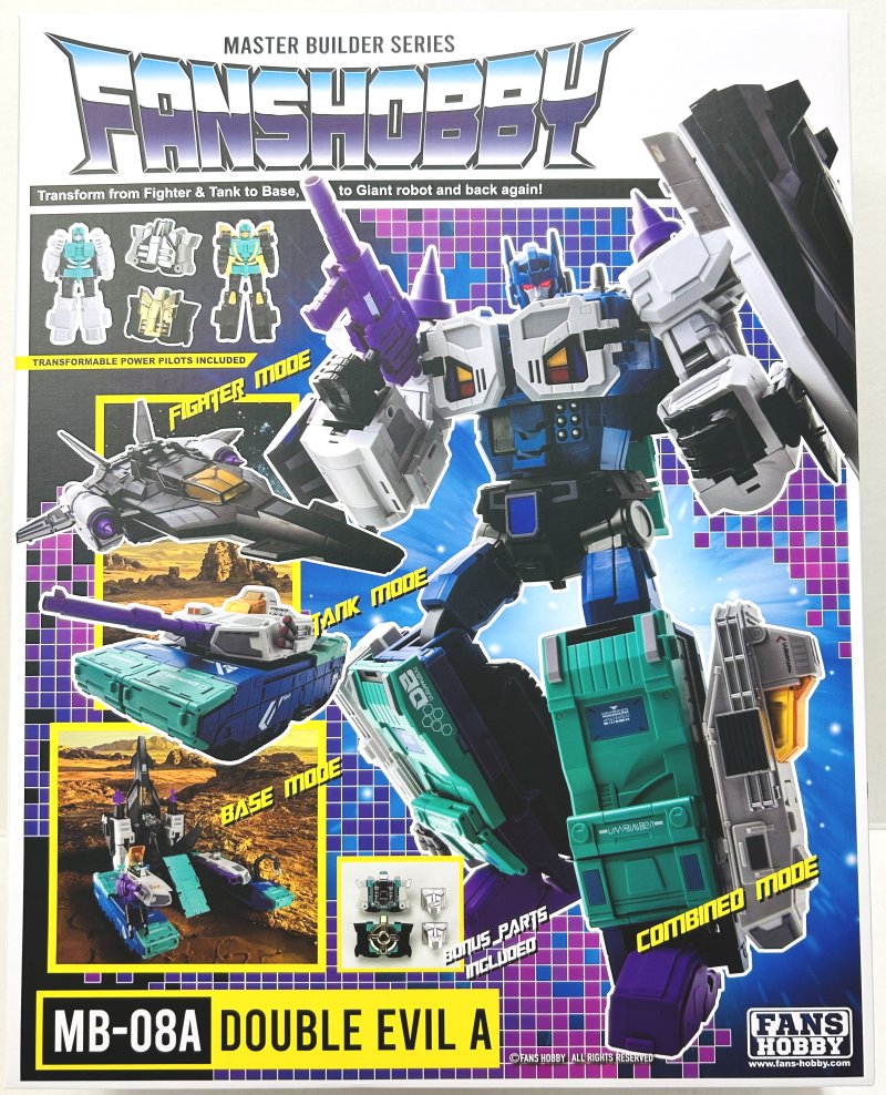 Blog #2482: Toy Review: Fans Hobby Double Evil A (Third Party