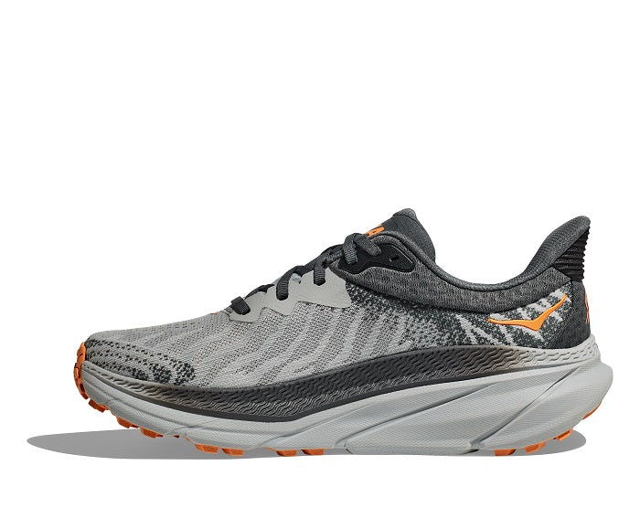 Mens Hoka Challenger ATR 7 Wide in Harbor Mist/Castlerock – Lucky