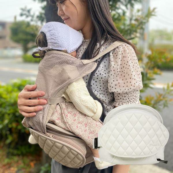 最新ダッグツー(DaG2)ヒップシート アイボリーホワイト 1歳2歳3歳4歳