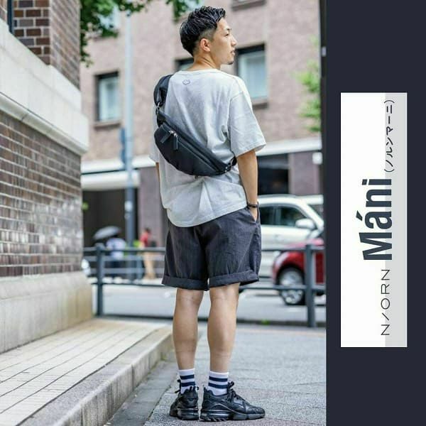 ノルンマーニ（N/ORN Mani）ショルダーバッグ×ヒップシート 生後7ヵ月