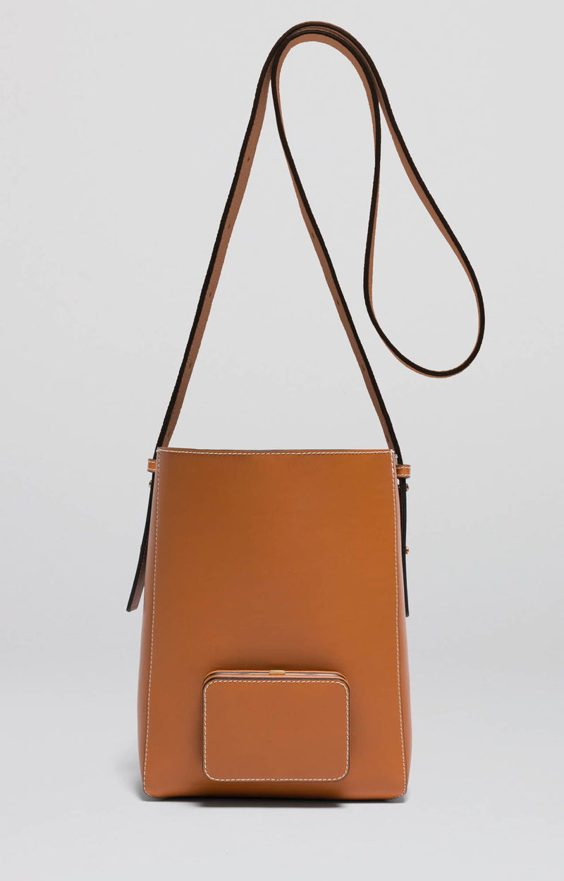 Parker M | Tan smooth - Long Strap – Lutz Morris