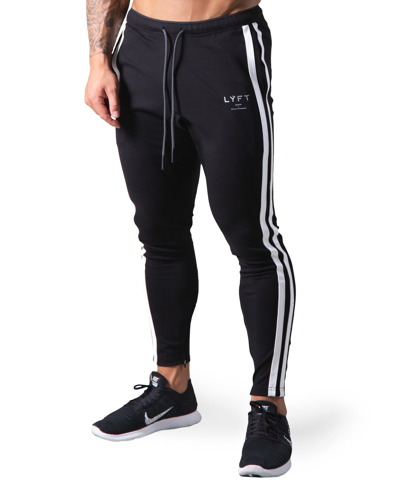 LYFT Stretch 2 Line Pants - Black – LÝFT