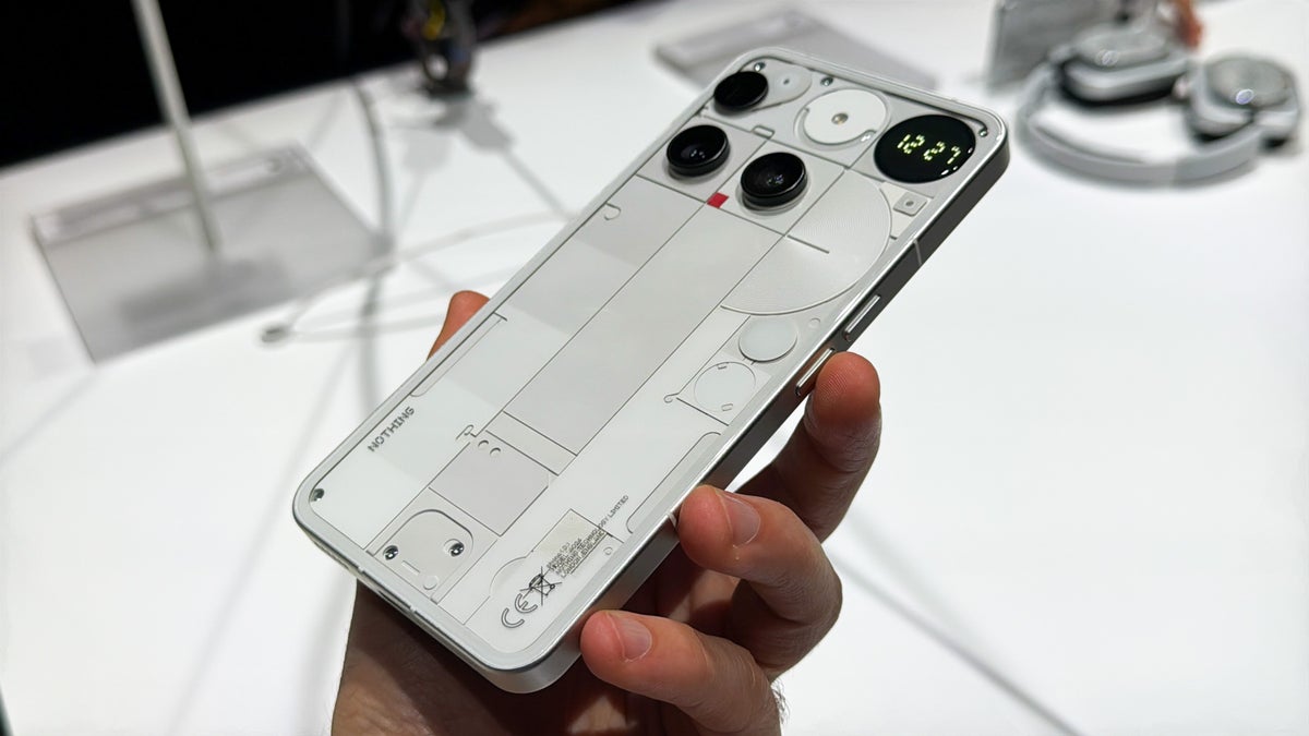 海外サイト指摘。Nothing nothing phone 3 フラッグシップモデル 黒