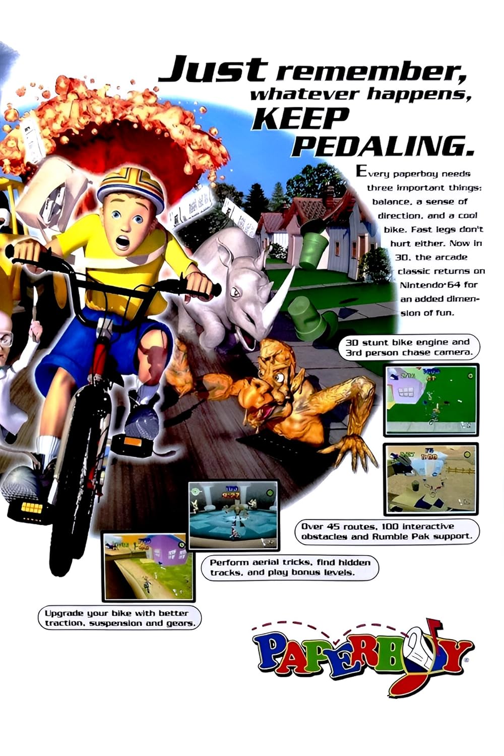 Paperboy (Video Game 1999) - IMDb
