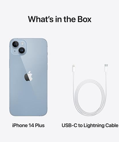 Amazon.com: Apple iPhone 14 Plus, 256GB, Blue for Unlocked