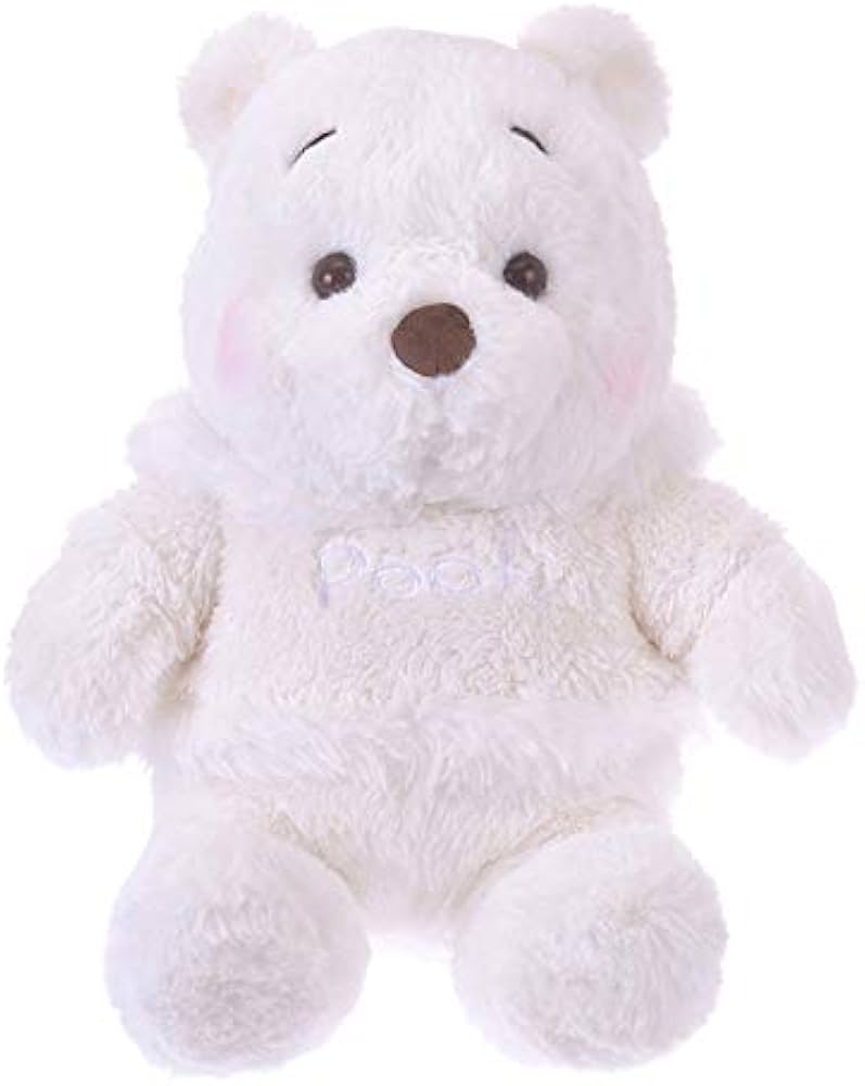 Amazon.co.jp: ディズニーストア（公式）ぬいぐるみ プーさん ホワイト