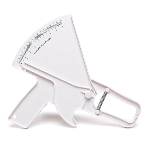 Amazon.co.jp: 0-80mm 体脂肪キャリパー 皮下脂肪測定ツール ダブル