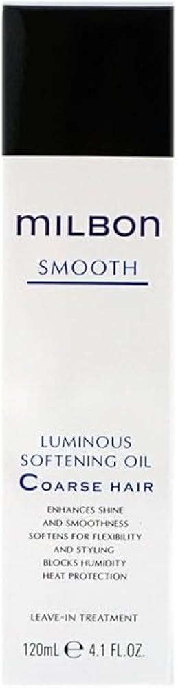 Amazon.co.jp: ミルボン ルミナスソフトニングオイル コースヘア(120ml