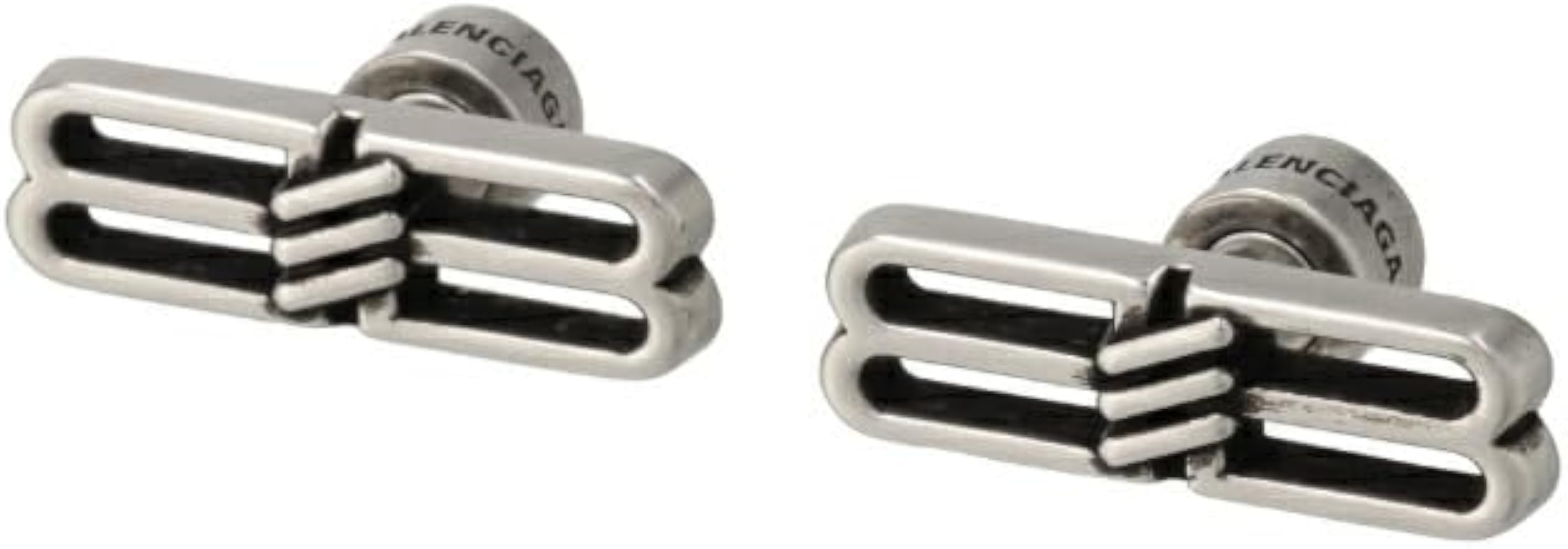 Amazon | BALENCIAGA(バレンシアガ) ピアス メンズ BB ICON EARRINGS P