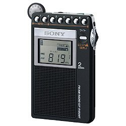 Amazon.co.jp: SONY FM/AM PLLシンセサイザーラジオ 山ラジオ R100MT