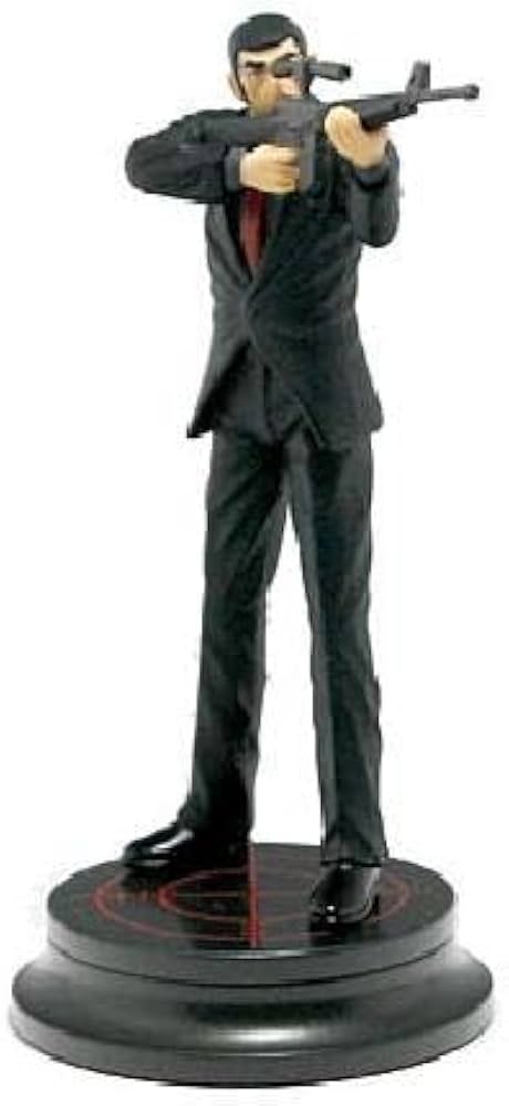 Amazon.co.jp: ゴルゴ13 フィギュアコレクション05B. 狙撃 黒服 : おもちゃ