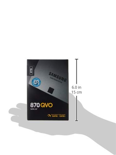 Amazon.com: SAMSUNG 870 QVO MZ-77Q8T0BW 8TB 2.5