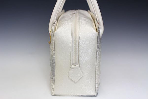 Amazon.co.jp: 特別 京都 西陣織 正絹帯地 使用 利休バッグ お茶席 21